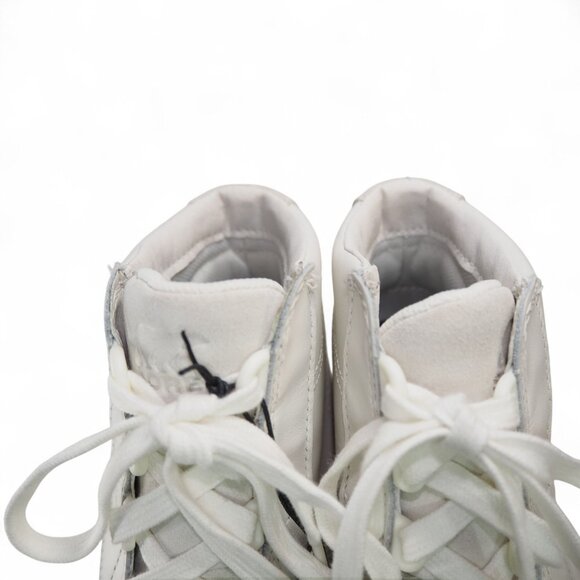 Sorel Out N About Hidden Wedge Leather Boots Women's 7 White / Gum NL4596-125 - Picture 11 of 12